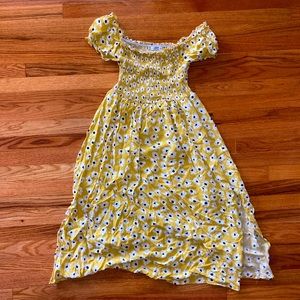 Yellow Floral Sundress 🌻